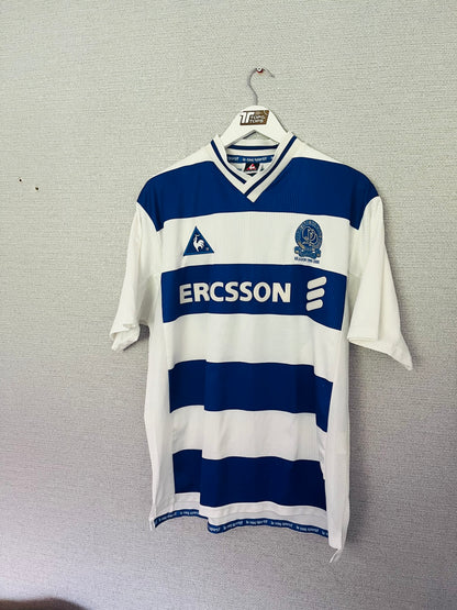 Queens Park Rangers QPR home football shirt 1999/2000 Large