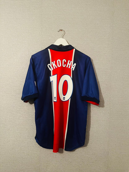 PSG home football shirt 1998/99 Okocha Medium