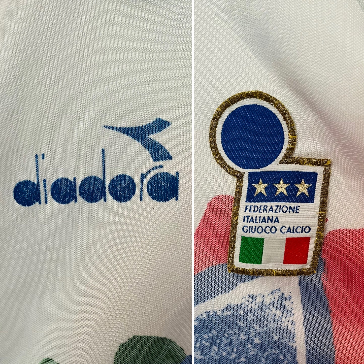 Italy training football shirt 1990/92 Large