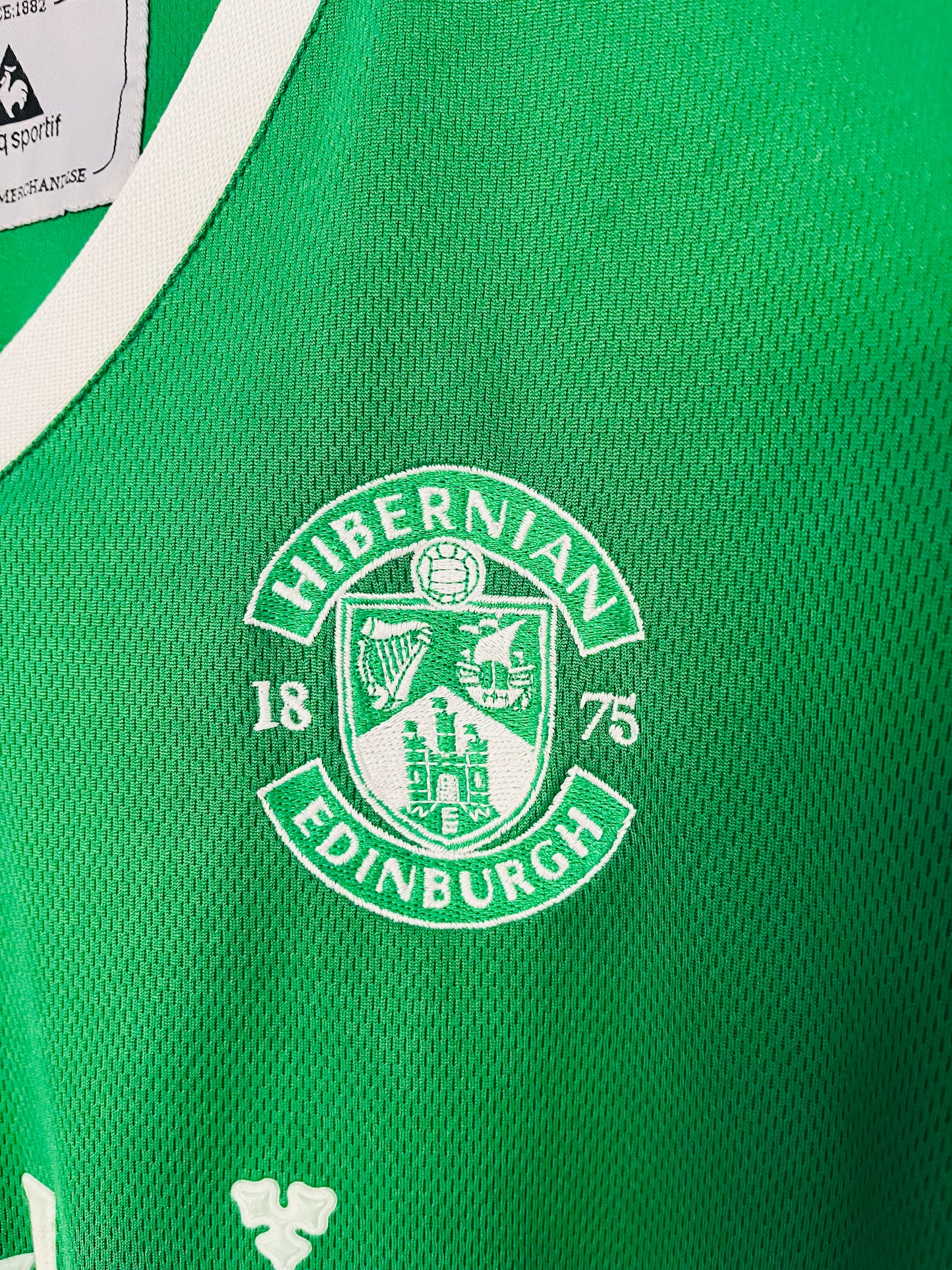 Hibernian home football shirt 2002/03 Large