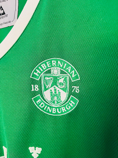 Hibernian home football shirt 2002/03 Large