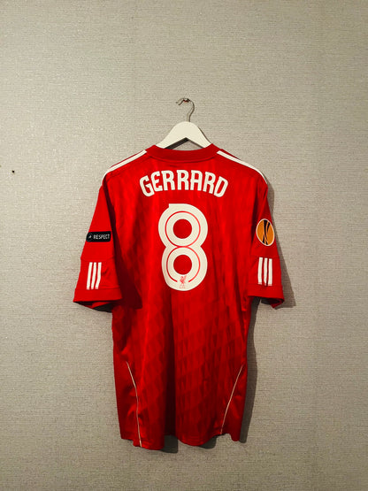 Liverpool home football shirt 2010/12 Gerrard XL