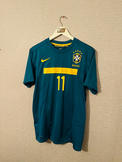 Brazil away football shirt 2011/12 Neymar Medium