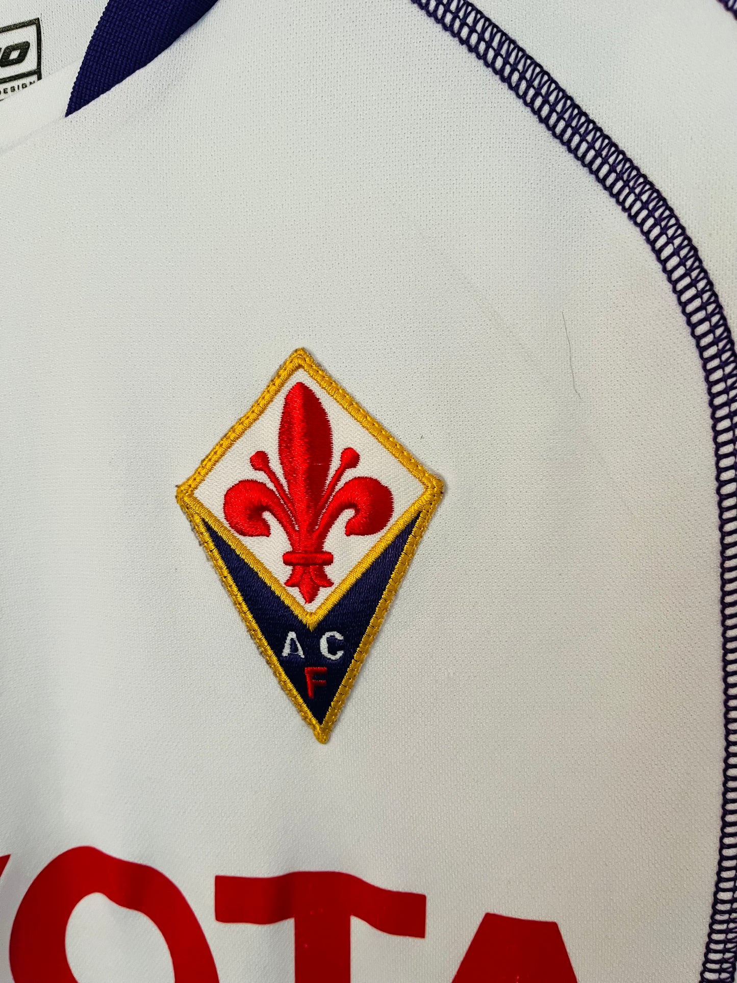 Fiorentina away football shirt 2006/07 Toni Medium