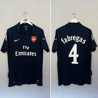 Arsenal away football shirt 2009/10 Fabregas Medium