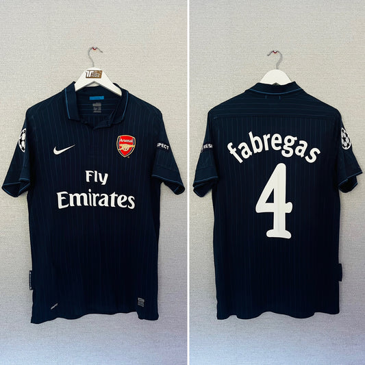 Arsenal away football shirt 2009/10 Fabregas Medium