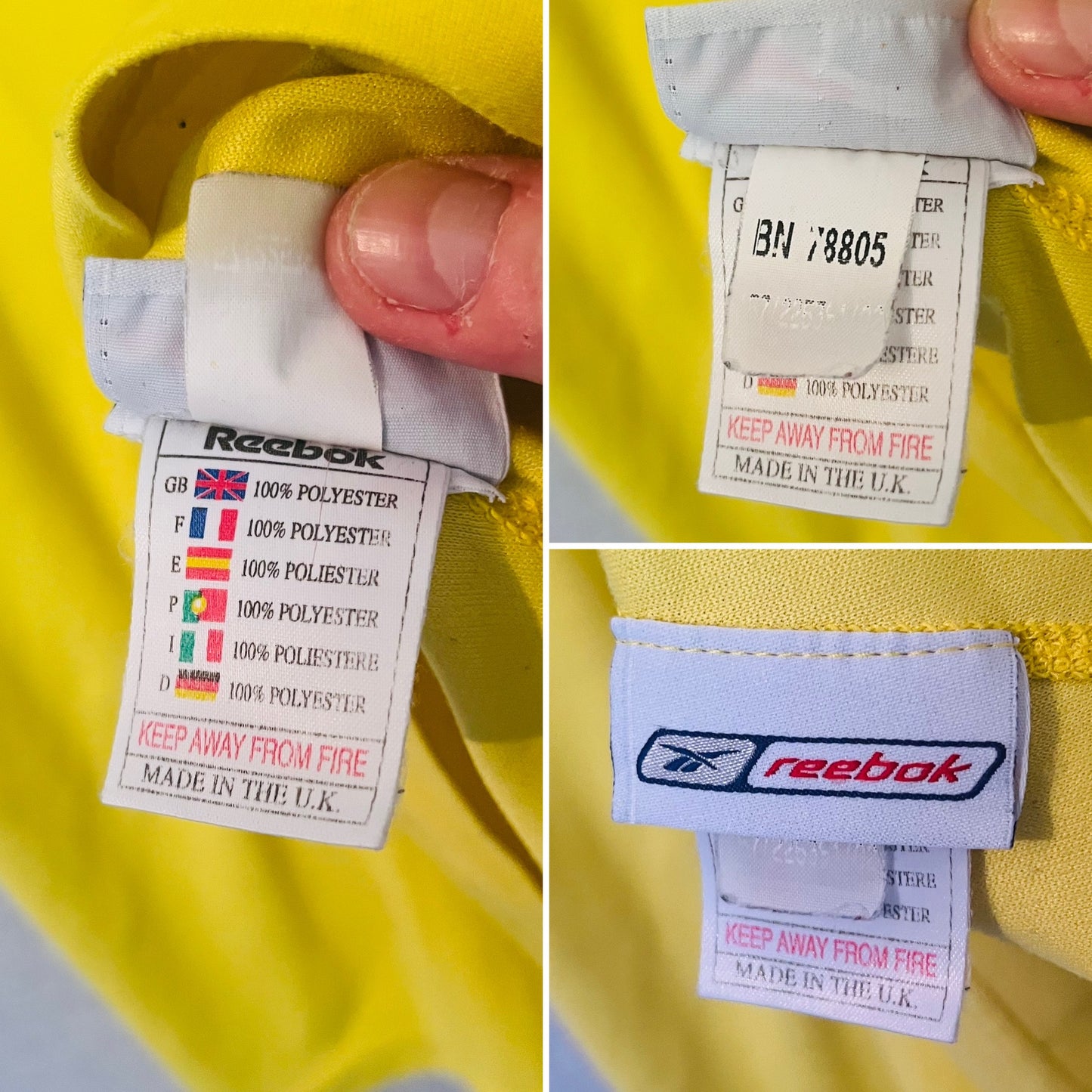 Bolton Wanderers away football shirt
2002/03 Okocha XL