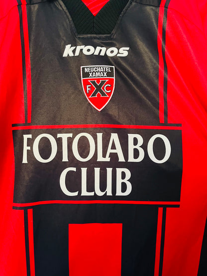 Neuchatel Xamax home football shirt 2000/01 XL