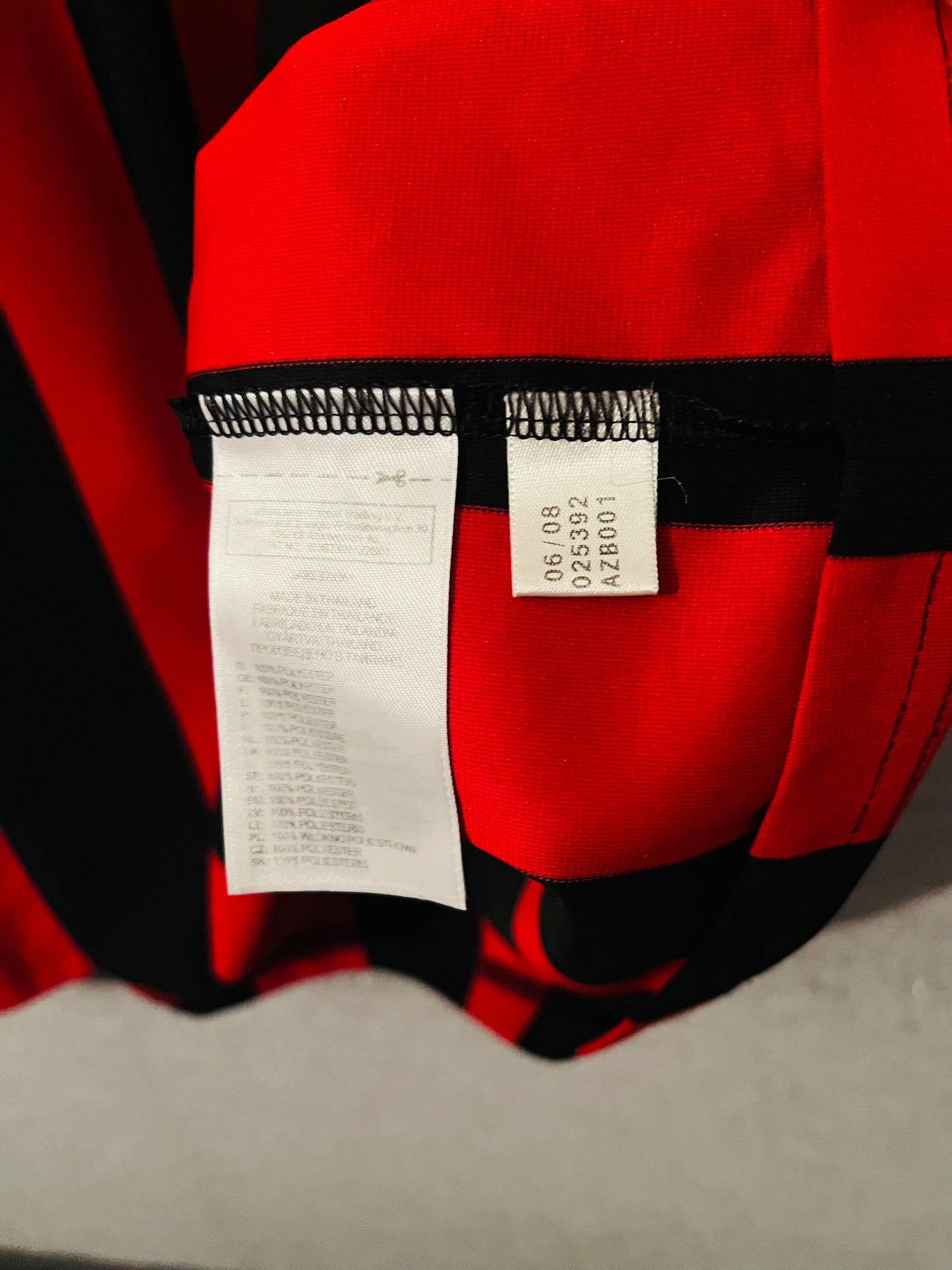 AC Milan home football shirt 2008/09 Ronaldinho XXL