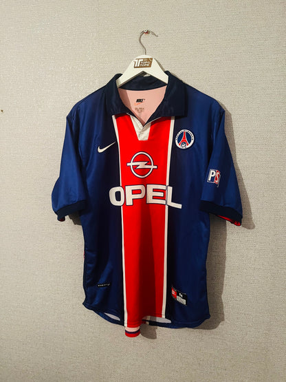PSG home football shirt 1998/99 Okocha Medium