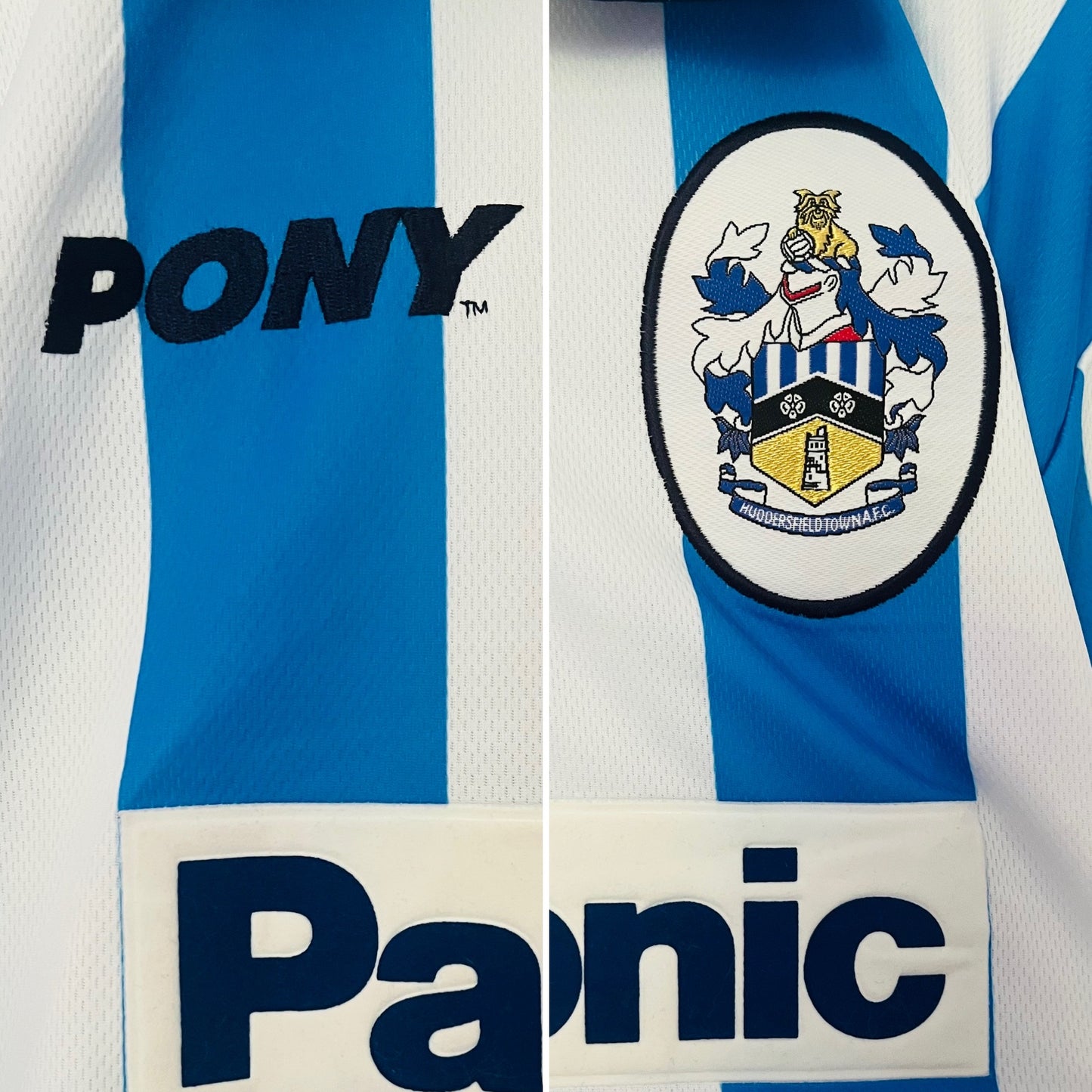 Huddersfield Town home football shirt 1997/99 XXL