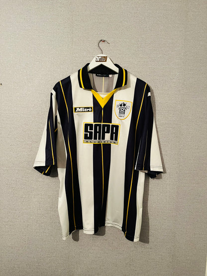 Notts County home football shirt 1996/97 XXL