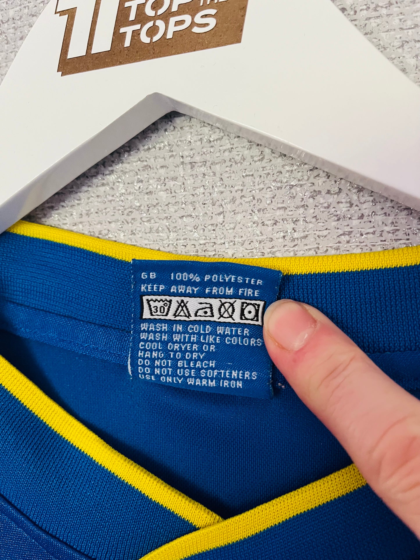 Portsmouth home football shirt 2000/02 XL