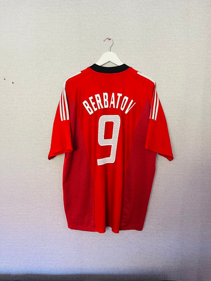 Bayer Leverkusen home football shirt 2002/04 XXL Berbatov
