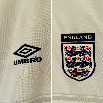 England home football shirt 1999/2000 Beckham XL