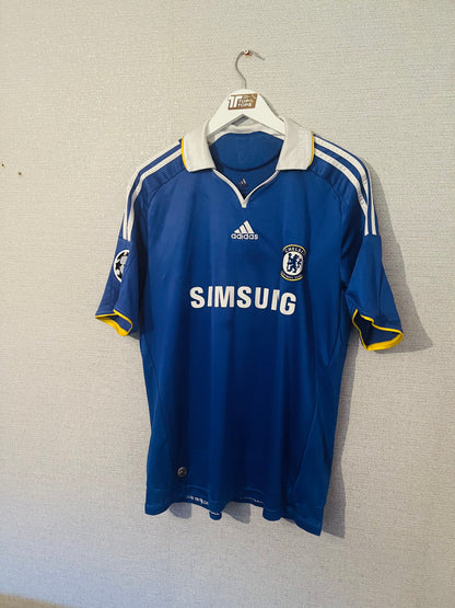 Chelsea home football shirt 2008/09 Drogba Large