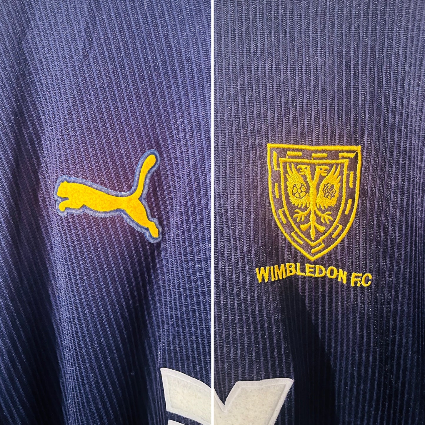 Wimbledon home football shirt 2000/01 XXL