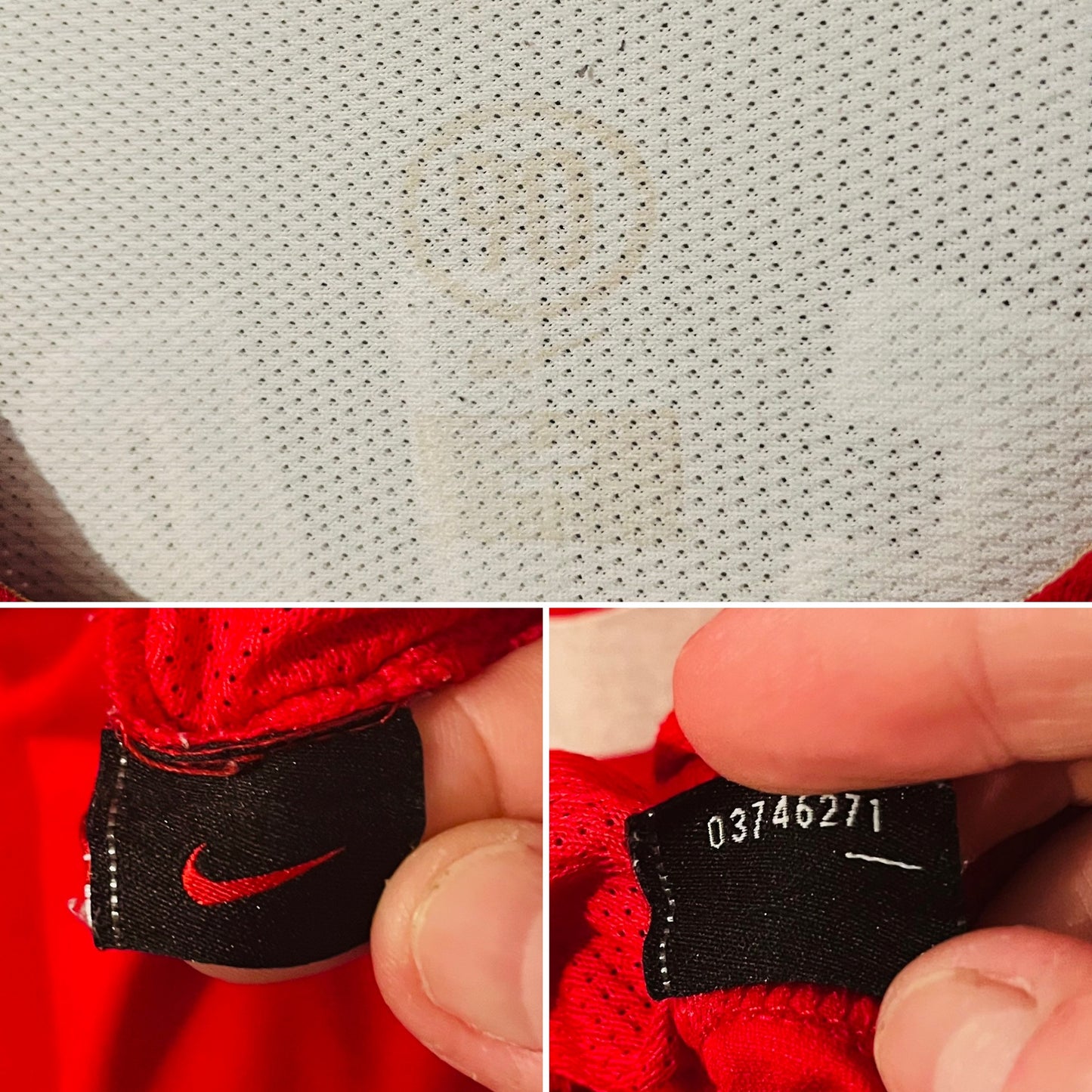 Arsenal home football shirt 2004/05 Vieira Large