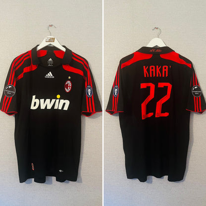 AC Milan third football shirt 2007/08 Kaka Large