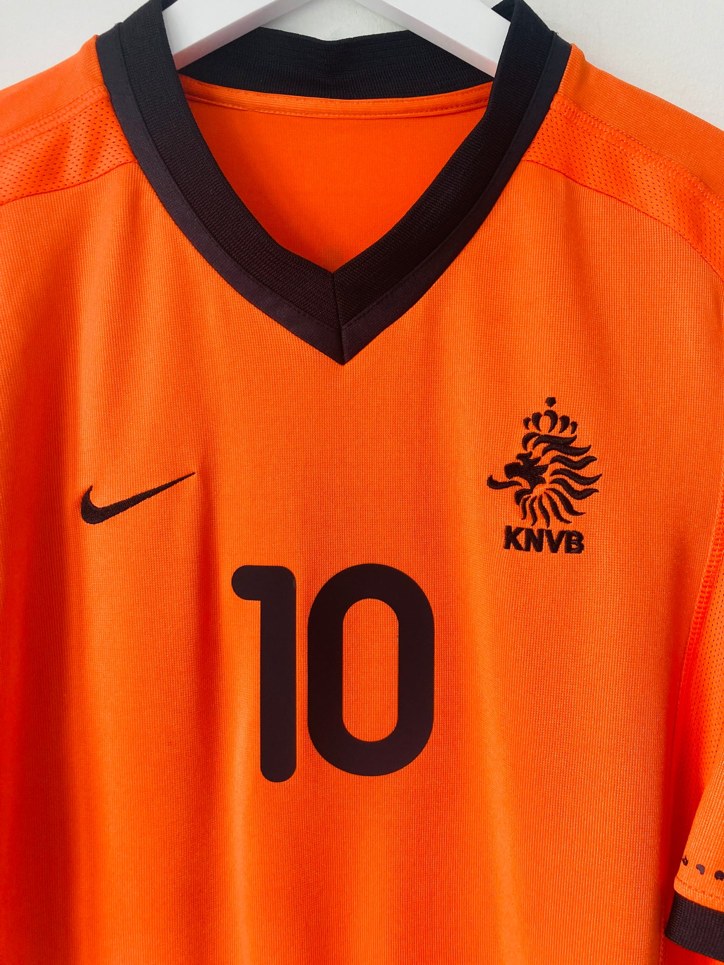 Holland home football shirt   Euro 2000 Bergkamp Medium