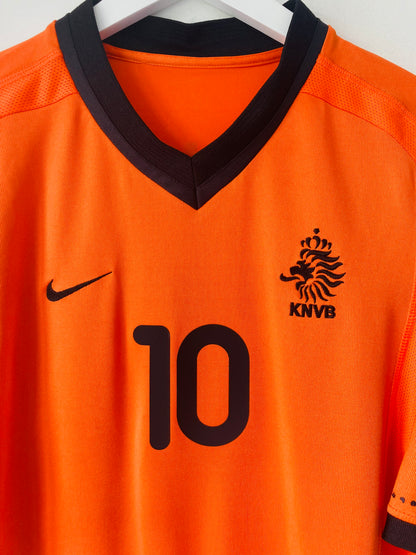 Holland home football shirt   Euro 2000 Bergkamp Medium
