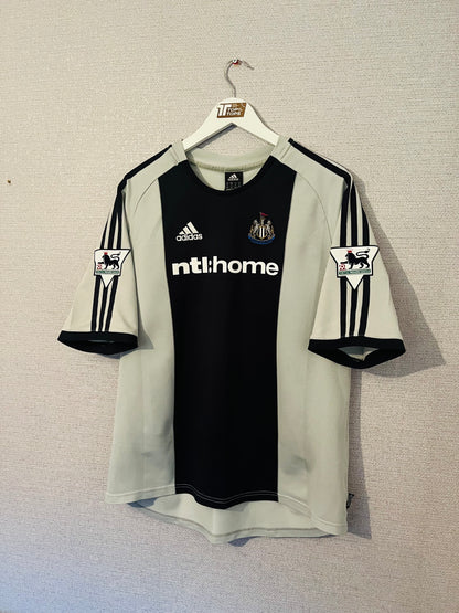Newcastle United away football shirt 2002/03 Robert XL