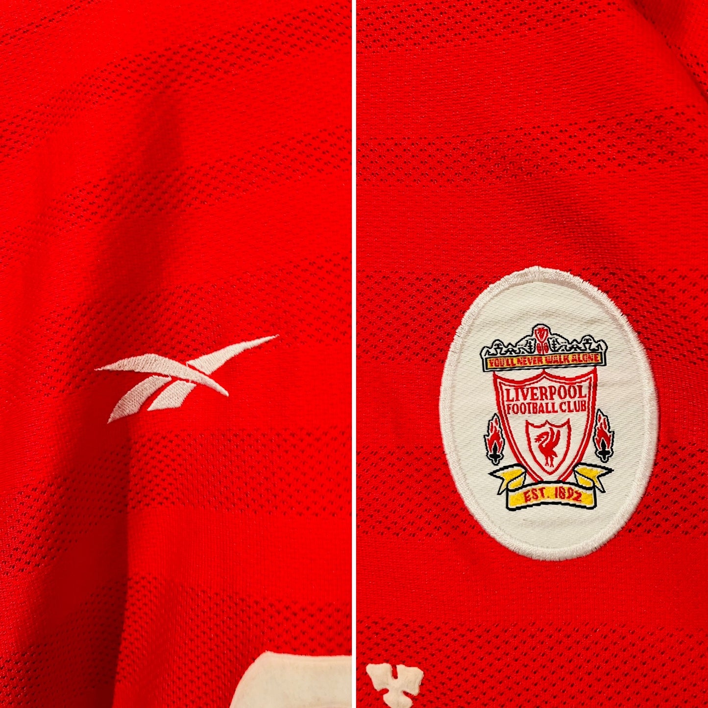 Liverpool home football shirt 1998/2000 Berger Large