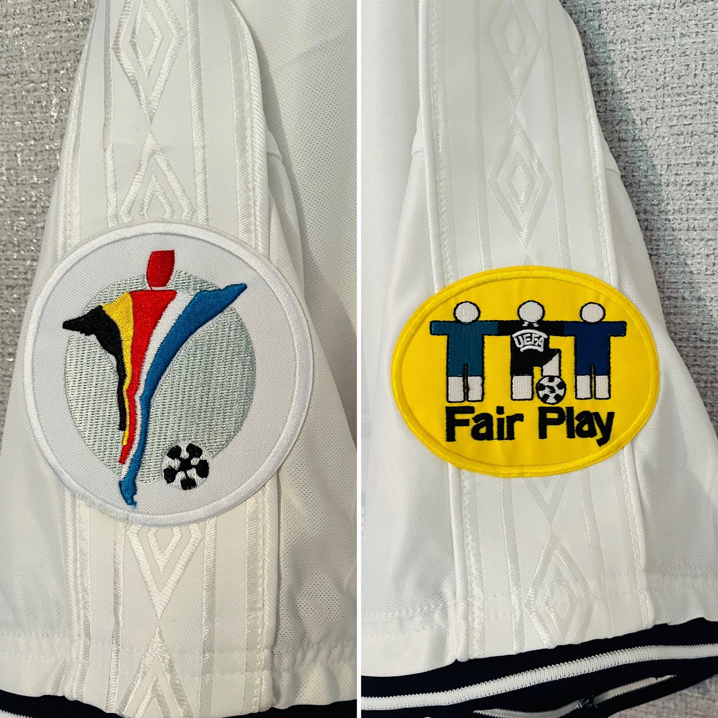 England home football shirt Euro 2000 Beckham XXL