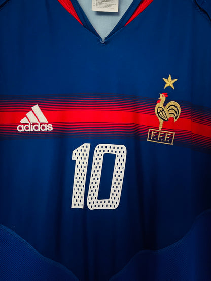 France home football shirt
Euro 2004 Zidane XL