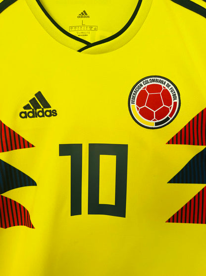 Colombia home football shirt     W/C 2018 James Large