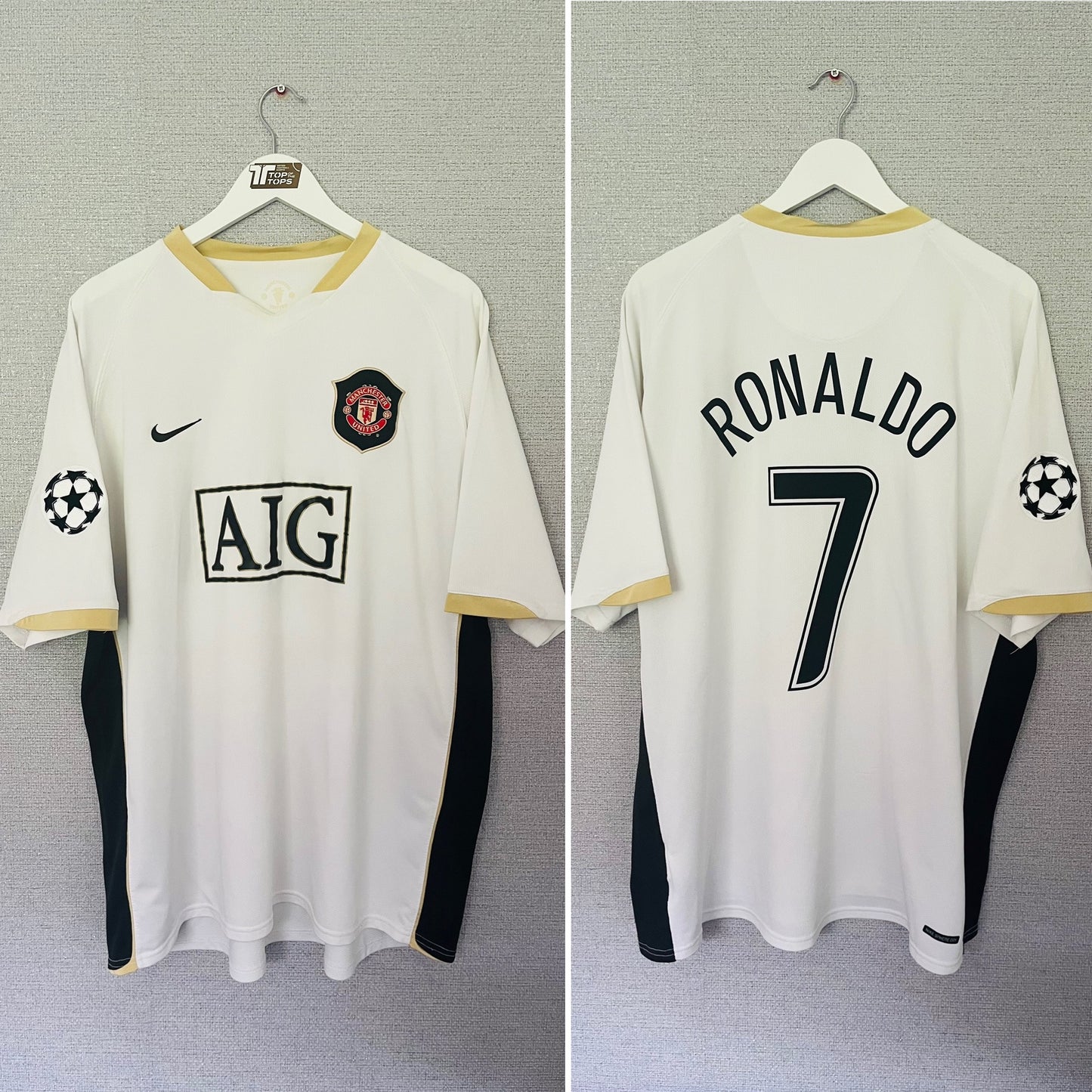 Manchester United away football shirt 2006/07 CR7 XXL
