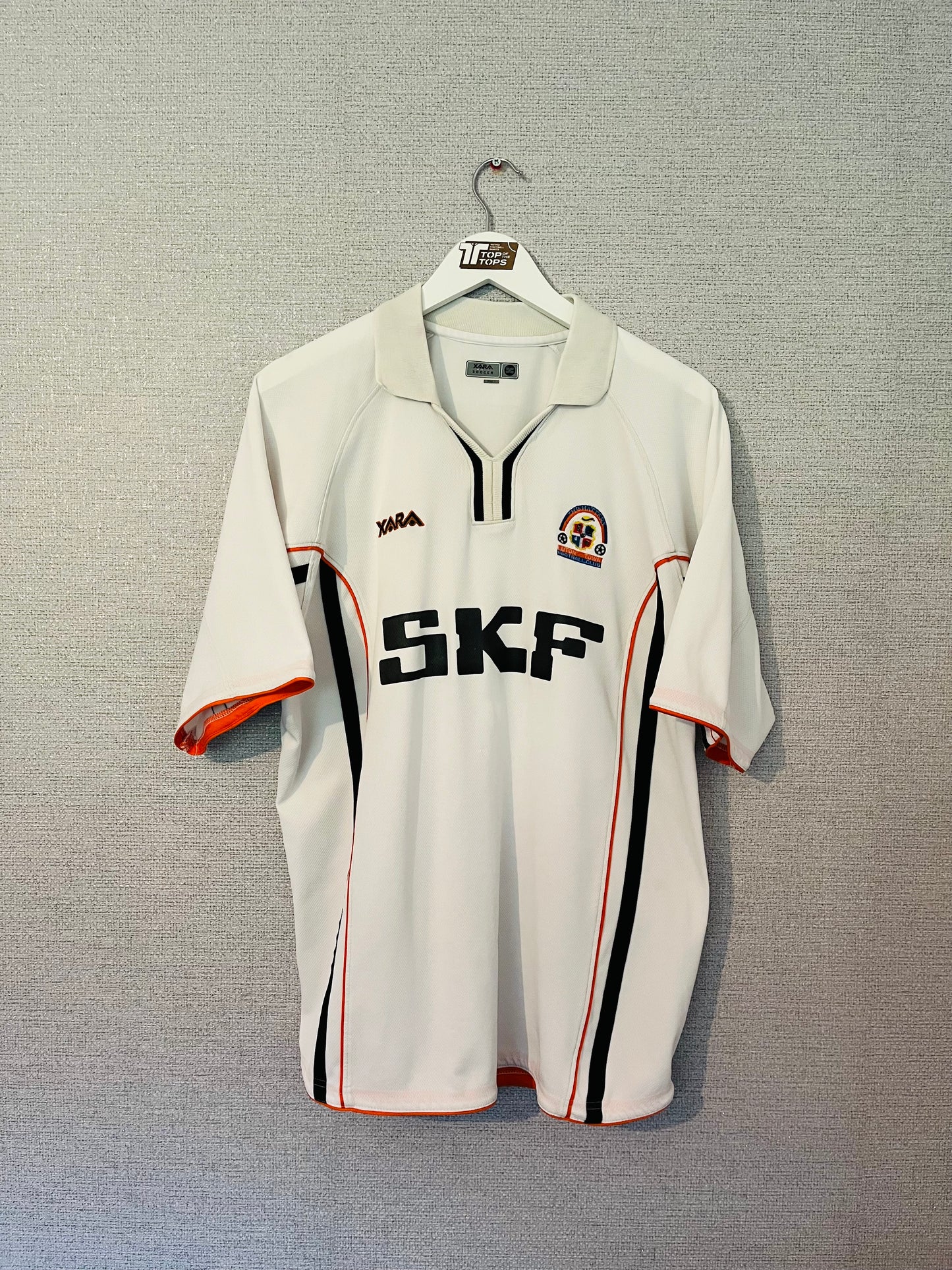 Luton Town home football shirt 2001/03 Large