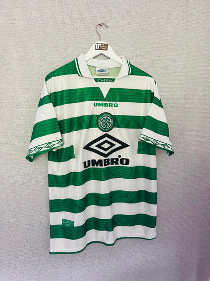 Glasgow Celtic home football shirt
1997/99 Large