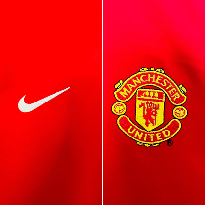 Manchester United home football shirt 2002/03 Beckham XL