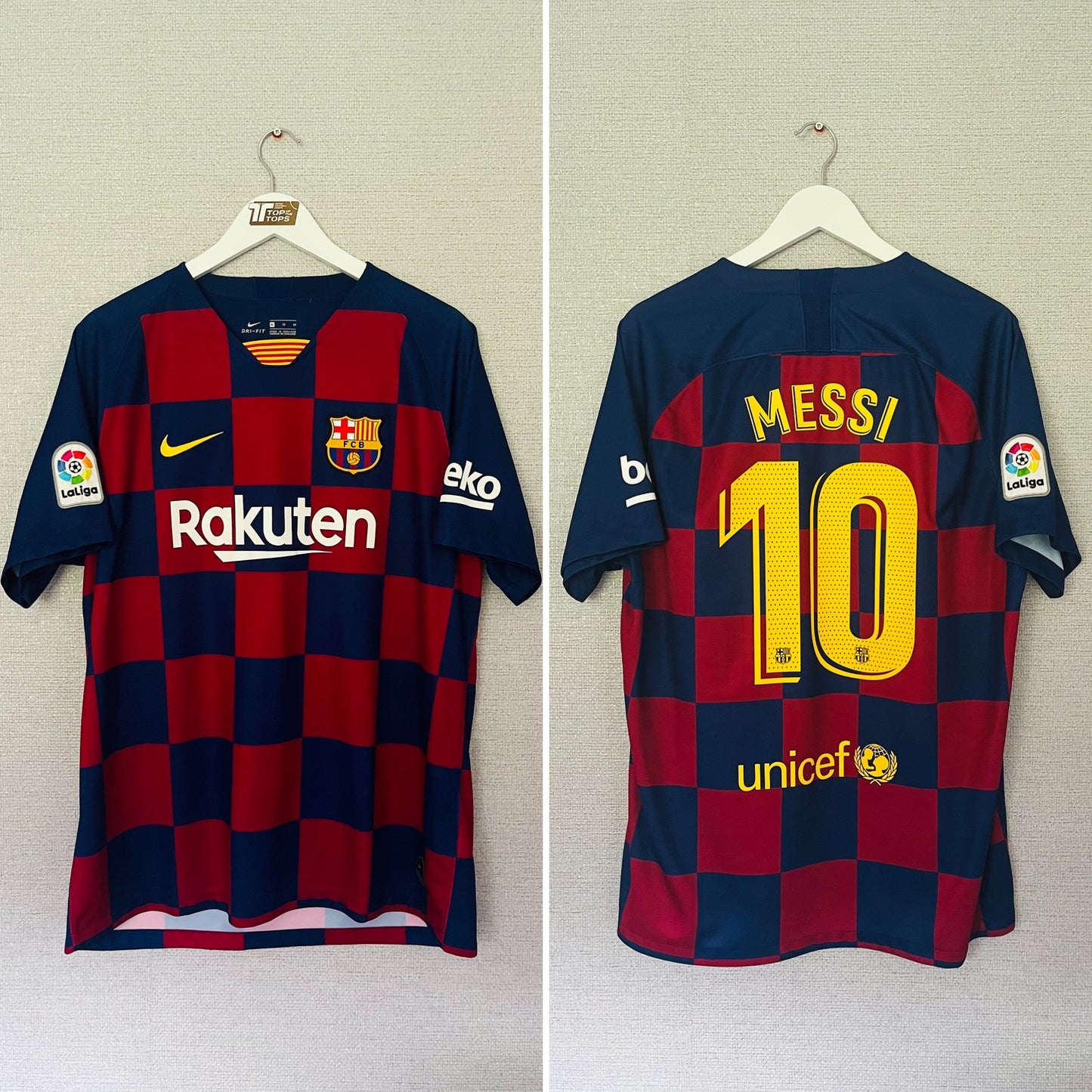 Barcelona home football shirt 2019/20 Messi XL