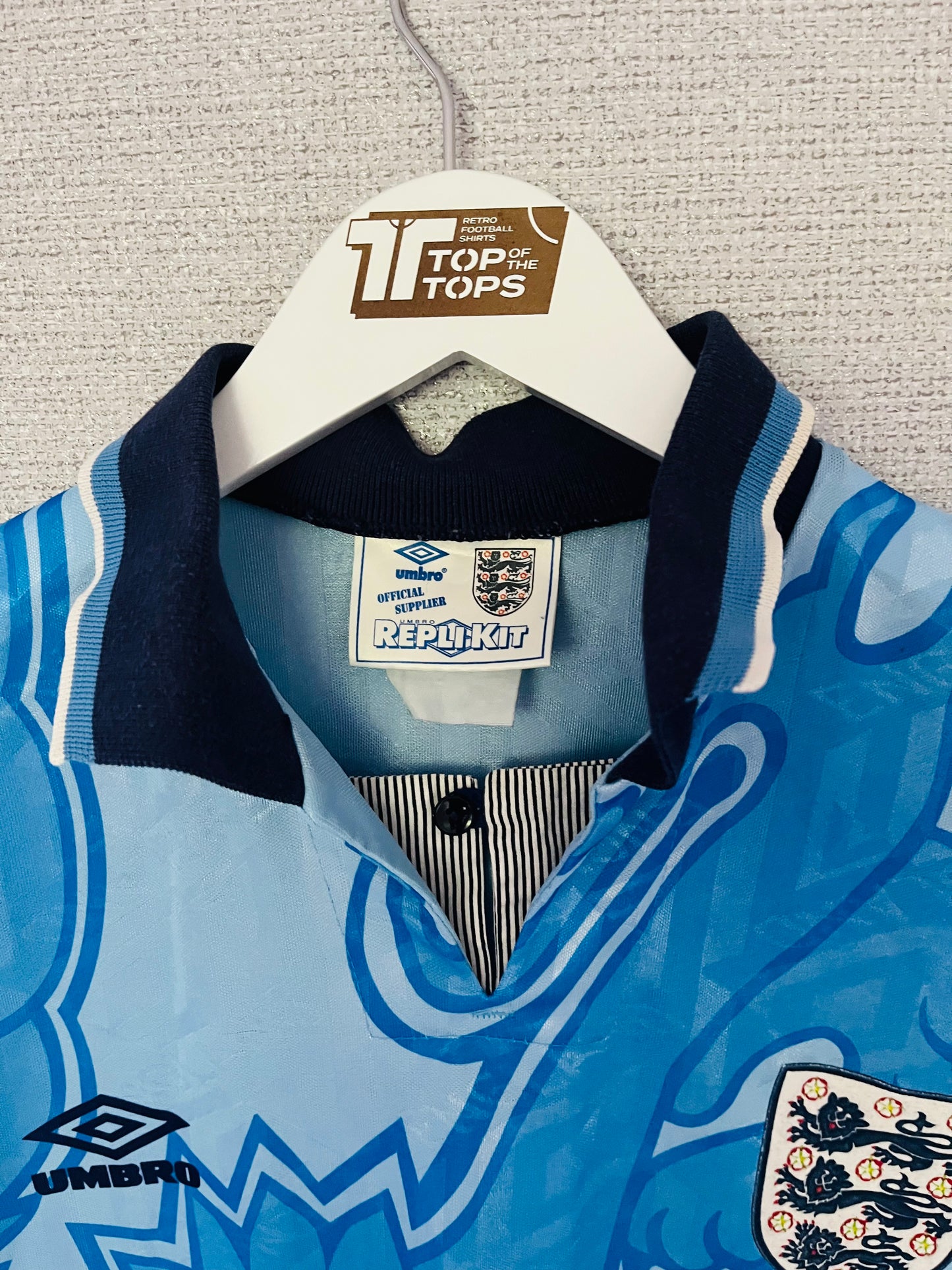 England third football shirt 1992/93 XXL