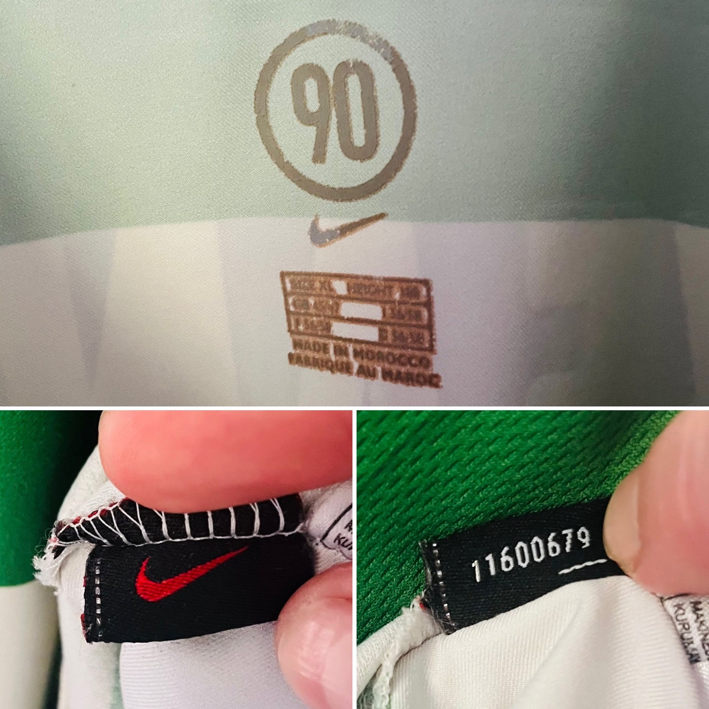 Glasgow Celtic home football shirt 2005/06 Keane XL