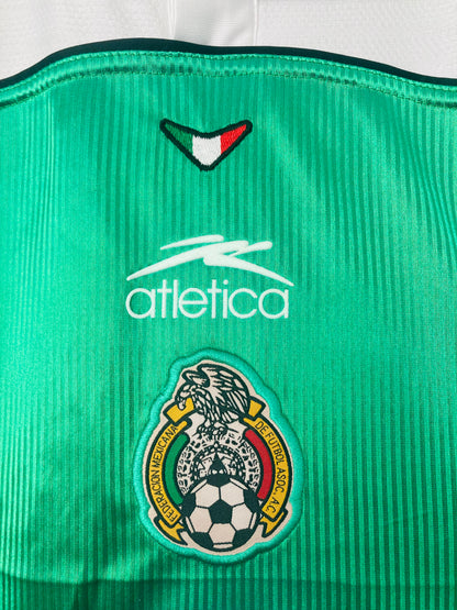 Mexico home football shirt 2000/01 Marquez XL