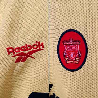 Liverpool away football shirt 1997/99 Fowler Large