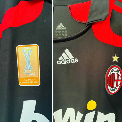 AC Milan third football shirt 2007/08 Maldini Medium