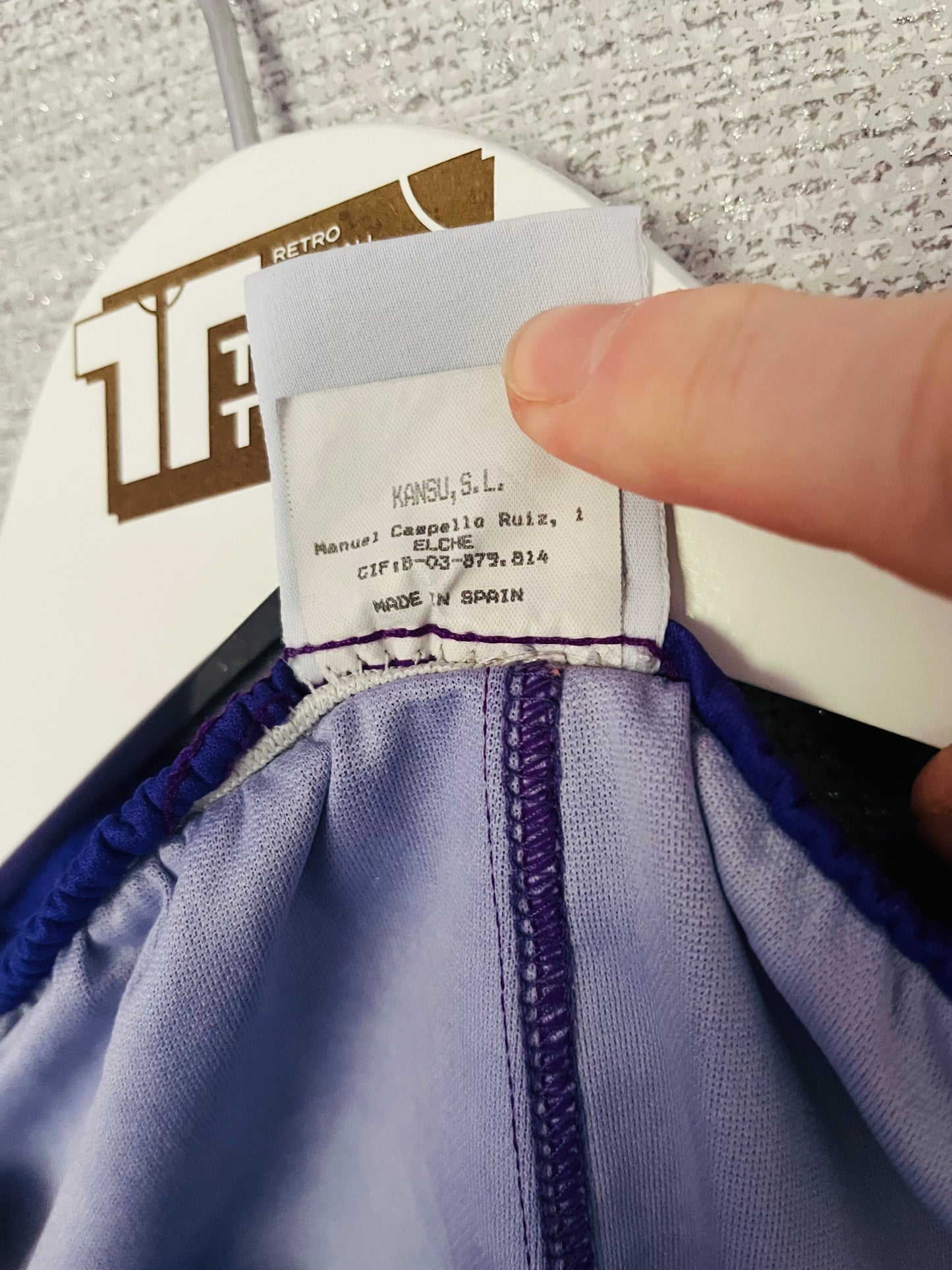 Real Madrid away football shorts 1994/96 Small