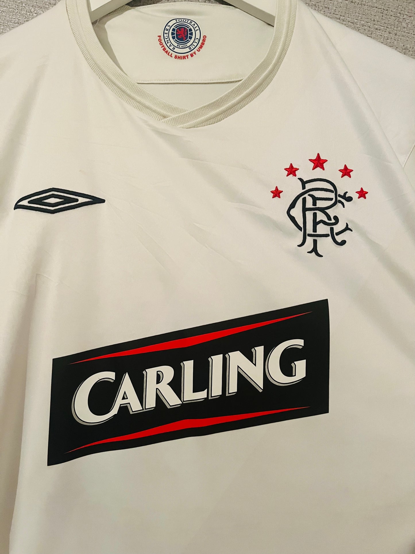 Glasgow Rangers third football shirt 2009/10 Davis Medium