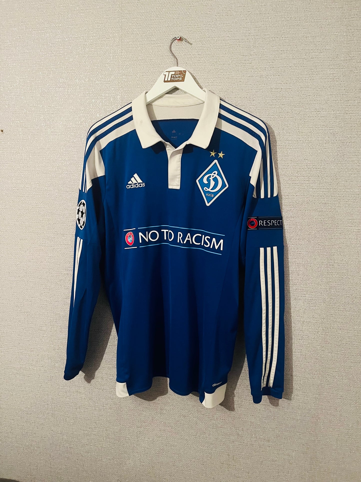 Dynamo Kiev home player version football shirt 2015/16 Tsygankov Large