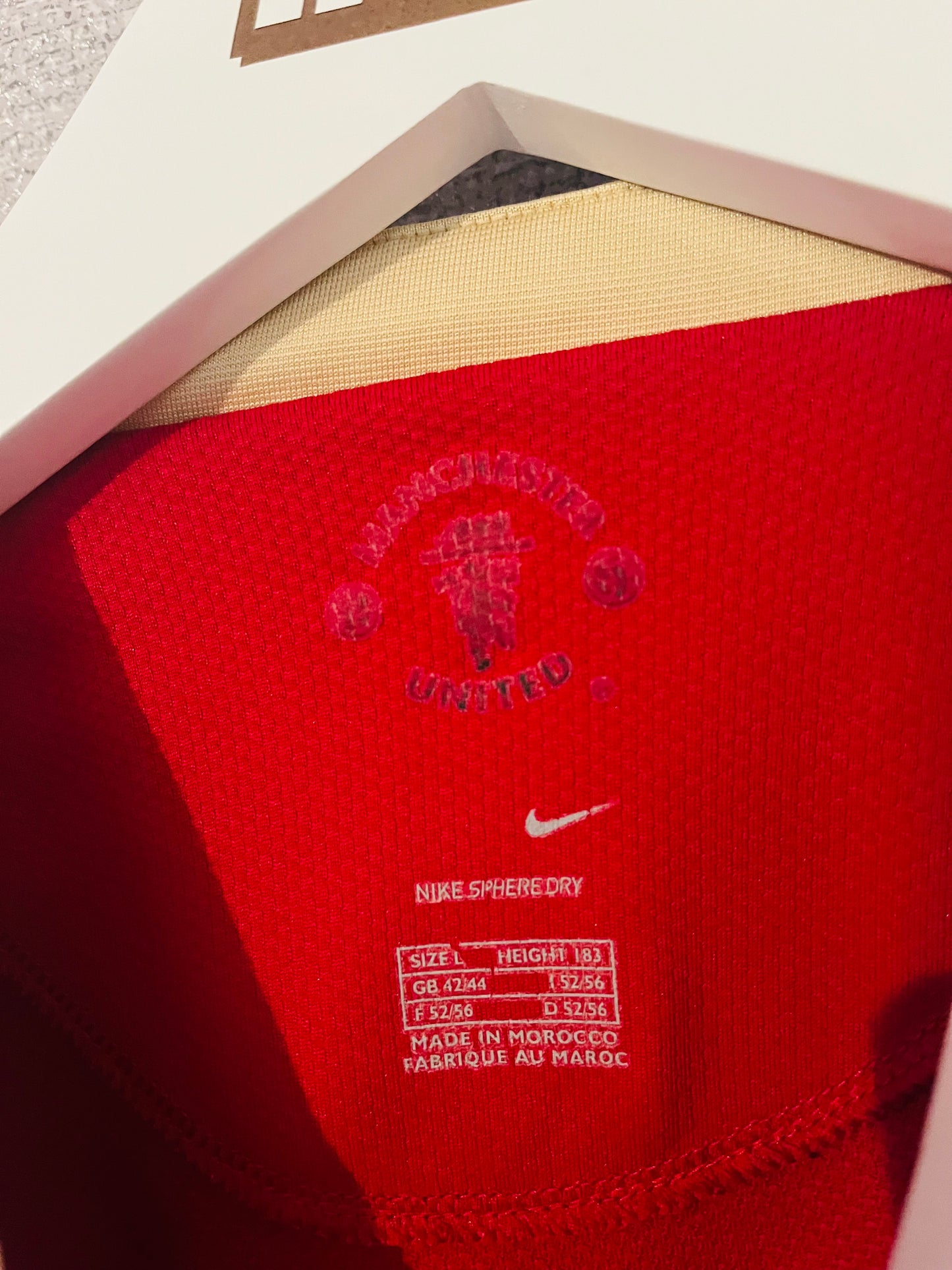 Manchester United home football shirt 2006/07 CR7 Large