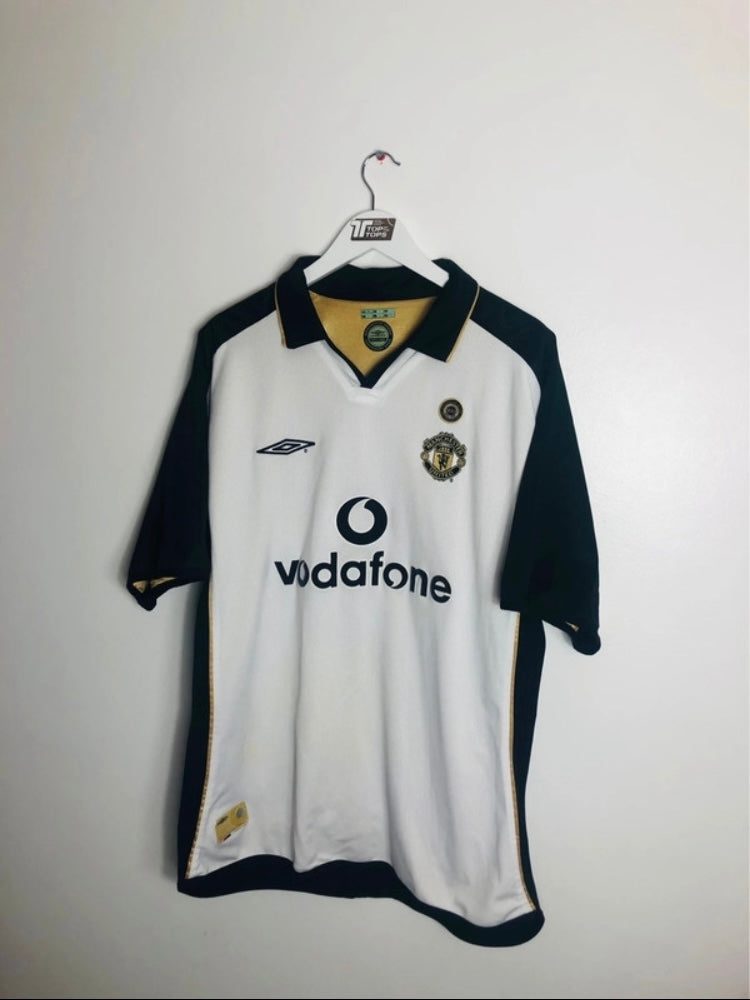 Manchester United away & third football shirt (reversible version)

Beckham XL 2001/02
