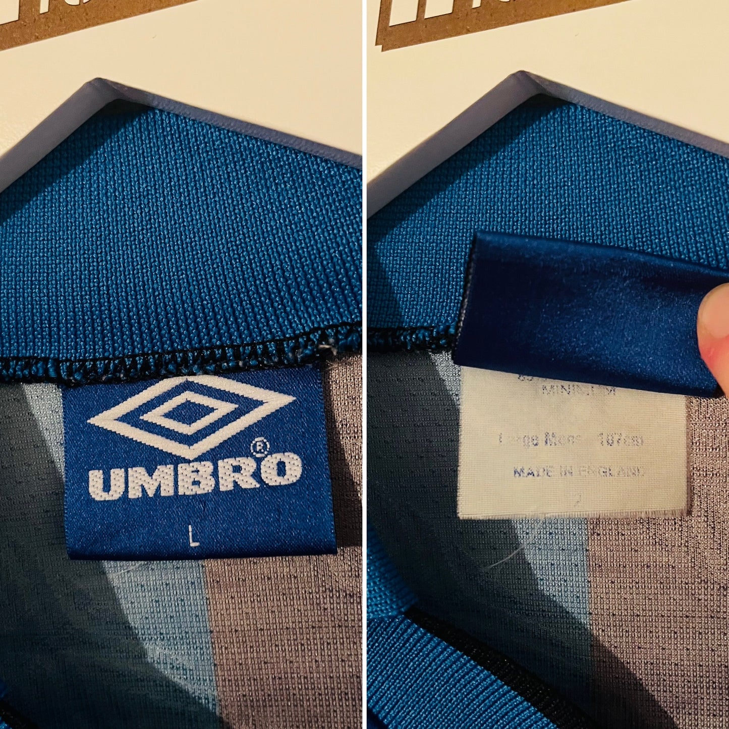 Inter Milan home football shirt 1995/96 Zanetti Large