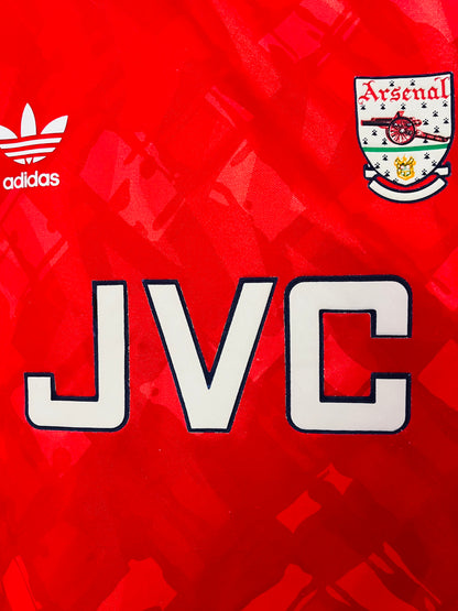 Arsenal home football shirt 1990/92 XL