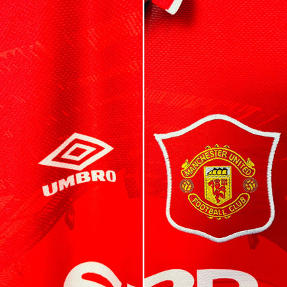 Manchester United home football shirt 1994/95 Keane Medium