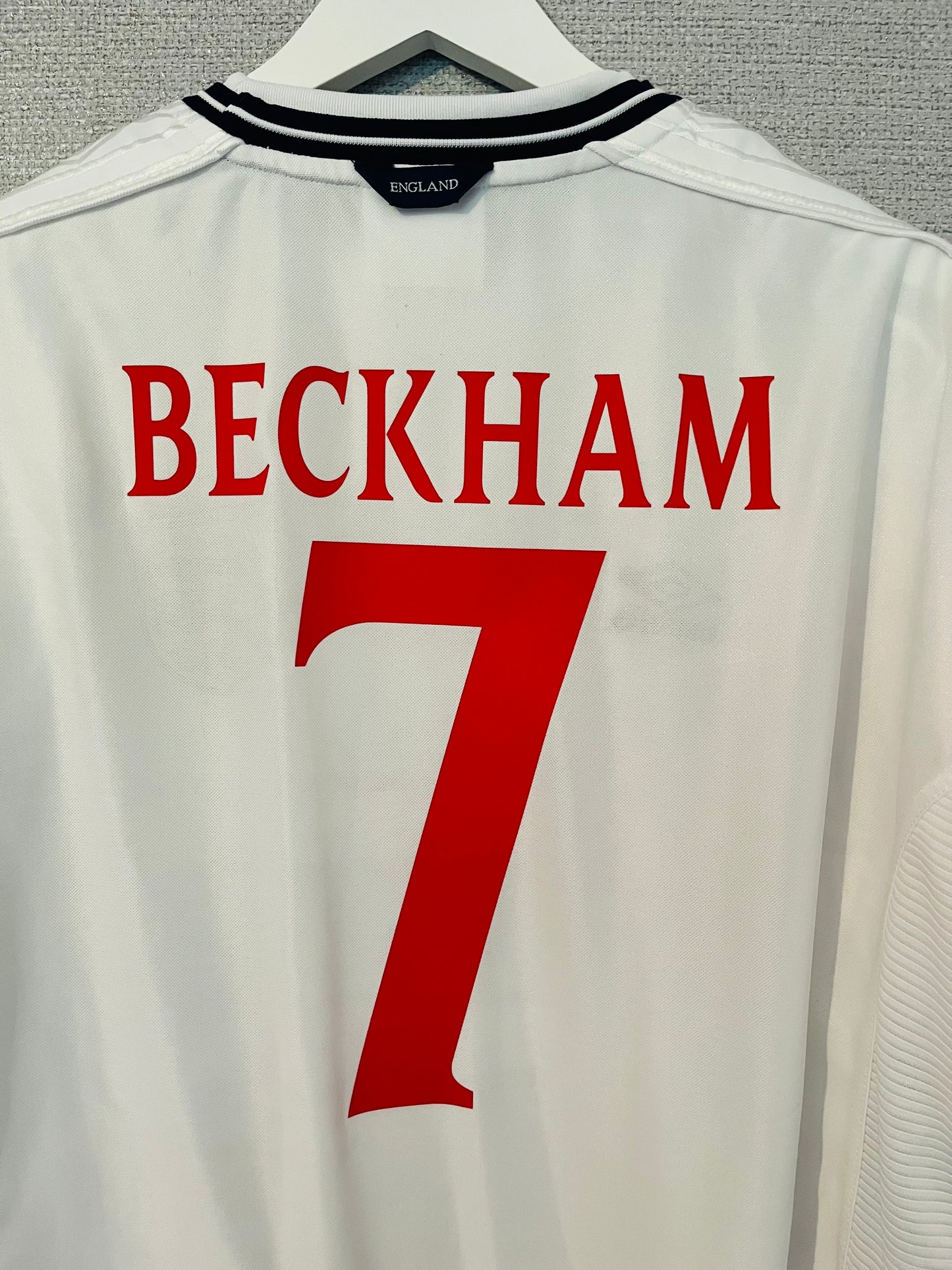 England home football shirt Euro 2000 Beckham XXL