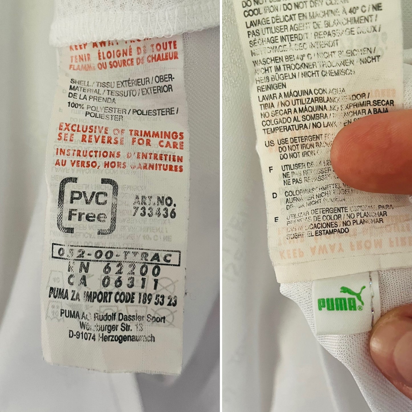 Tottenham Hotspur home football shirt 2007/08 Keane XL